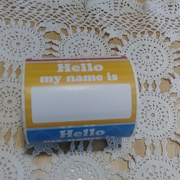 Name labels for events or parties - Picture 3 of 6